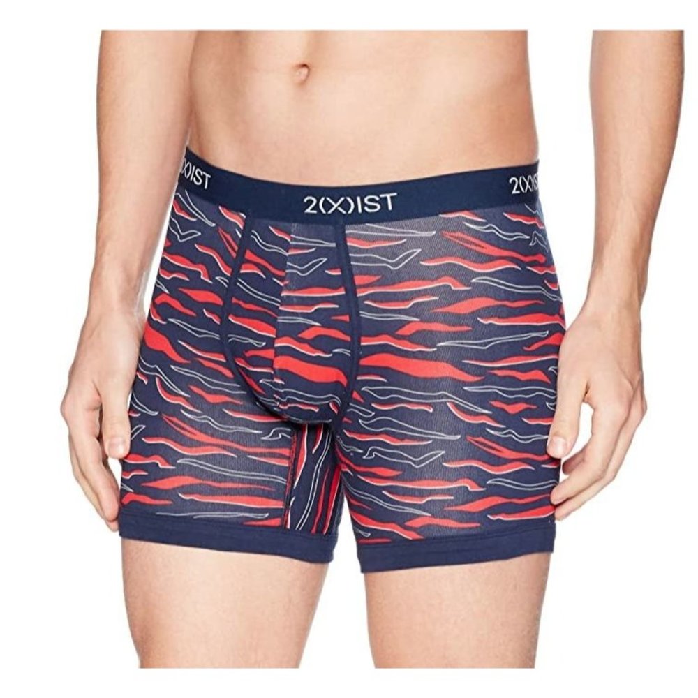 2{X}IST Men's Graphic Boxer Brief SIZE M  Underwear 2xist NWOT